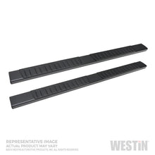 Load image into Gallery viewer, Westin 19-22 Chevrolet Silverado 1500 DC (Excl. 2019 LD/Limited) R7 Nerf Step Bars - Black
