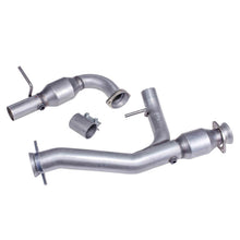 Load image into Gallery viewer, BBK 97-03 Ford F-150 4.6L/5.4L Short Mid Y Pipe w/Catalytic Converters
