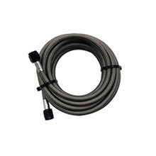 Load image into Gallery viewer, Snow Performance 15ft Braided Stainless Line (Black) w/ -4AN Fittings (NX Version)
