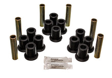 Load image into Gallery viewer, Energy Suspension Fd 4 Wd Frt Sprg Bush Set - Black
