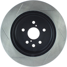 Load image into Gallery viewer, StopTech Power Slot 06-09 Lexus GS Series / 06-10 IS350 Rear Left Slotted Rotor
