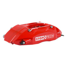 Load image into Gallery viewer, StopTech BBK 93-95 Mazda RX-7 Front 4 Piston 332x32 Red Calipers Slotted Rotors
