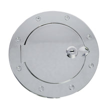 Load image into Gallery viewer, Rugged Ridge 07-18 Jeep Wrangler JK Stainless Steel Locking Gas Cap Door
