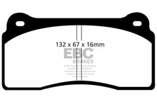 Load image into Gallery viewer, EBC 99-03 Aston Martin DB7 5.9 Orangestuff Front Brake Pads
