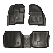 Load image into Gallery viewer, Husky Liners 09-12 Ford Flex/10-12 Lincoln MKT WeatherBeater Combo Black Floor Liners

