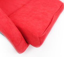 Load image into Gallery viewer, NRG FRP Bucket Seat ULTRA Edition - Large (Red Alcantara/Gold Glitter Back)
