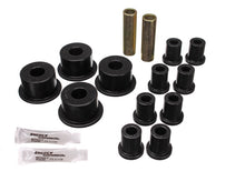 Load image into Gallery viewer, Energy Suspension 65-72 Dodge Charger (w/ 2in Main Eye) Black Rear Leaf Spring Bushing Set

