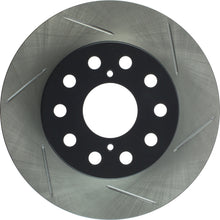 Load image into Gallery viewer, StopTech Power Slot 1/90-95 Toyota MR2 Rear Left SportStop Slotted Rotor
