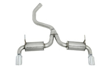 Load image into Gallery viewer, Gibson 14-21 Jeep Cherokee 3.2L 2.5in/2.25in Black Elite Cat-Back Dual Split Exhaust - Stainless
