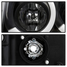 Load image into Gallery viewer, Spyder 05-07 Jeep Grand Cherokee - Light Bar Projector Headlights - Black - PRO-YD-JGC05V2-LB-BK
