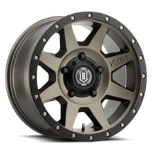 Load image into Gallery viewer, ICON Rebound 18x9 5x150 25mm Offset 6in BS 110.1mm Bore Bronze Wheel
