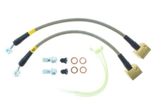 Load image into Gallery viewer, StopTech 06-09 Chevy Trailblazer Stainless Steel Rear Brake Lines
