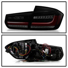 Load image into Gallery viewer, Spyder BMW 3 Series F30 2012-2018 Full LED Tail Lights (ALT-YD-BMWF3012-SEQ-BSM) - Black Smoke
