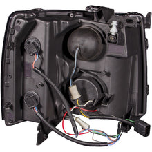 Load image into Gallery viewer, ANZO 2007-2013 Chevrolet Silverado 1500 Projector Headlights w/ U-Bar Black
