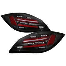 Load image into Gallery viewer, Spyder Porsche 987 Cayman 06-08 / Boxster 09-12 LED Tail Lights - Sequential Signal - Black
