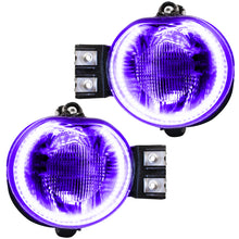 Load image into Gallery viewer, Oracle Lighting 06-08 Dodge Ram Pre-Assembled LED Halo Fog Lights -UV/Purple
