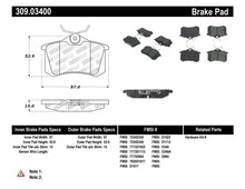 Load image into Gallery viewer, StopTech 02-08 Audi A4 Quattro / 2/99-02 Audi S4 / 93-10 VW Golf GL/GLS Performance Rear Brake Pads
