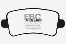 Load image into Gallery viewer, EBC 10+ Buick Allure (Canada) 3.0 Greenstuff Rear Brake Pads

