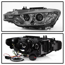 Load image into Gallery viewer, Spyder 12-14 BMW F30 3 Series 4DR Projector Headlights - LED DRL - Smoke (PRO-YD-BMWF3012-DRL-SM)
