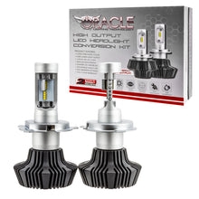 Load image into Gallery viewer, Oracle H4 4000 Lumen LED Headlight Bulbs (Pair) - 6000K

