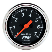Load image into Gallery viewer, Autometer Designer Black 2-1/16in Electrical 7k RPM Tachometer
