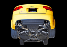 Load image into Gallery viewer, AWE Tuning Audi B7 RS4 Touring Edition Exhaust - Diamond Black Tips
