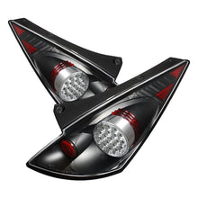 Load image into Gallery viewer, Spyder Nissan 350Z 03-05 LED Tail Lights Black ALT-YD-N350Z02-LED-BK
