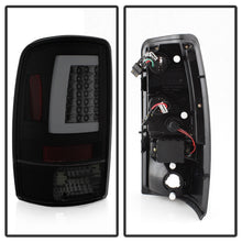 Load image into Gallery viewer, Spyder 00-06 GMC Yukon/Yukon XL V2 Light Bar LED Tail Lights - Blk Smoke (ALT-YD-CD00V2-LBLED-BSM)
