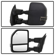 Load image into Gallery viewer, xTune 99-07 Ford Super Duty Heated LED Signal Power Mirrors - Smk (Pair) (MIR-FDSD99S-G4-PW-SM-SET)
