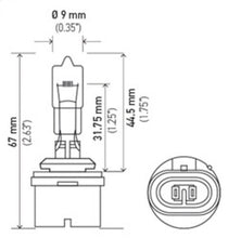 Load image into Gallery viewer, Hella Bulb 884 12V 27W Pg13 T325
