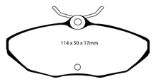 Load image into Gallery viewer, EBC 01-05 Ford Thunderbird 3.9 Redstuff Rear Brake Pads
