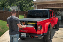Load image into Gallery viewer, Rugged Ridge Armis Hard Folding With LINE-X Bed Cover 2020 JT
