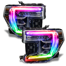 Load image into Gallery viewer, Oracle 19-21 GMC Sierra 1500 RGB+W Headlight DRL Upgrade Kit - ColorSHIFT w/o Controller
