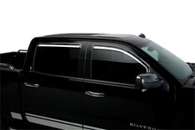 Load image into Gallery viewer, Putco 14-18 Chevy Silverado LD - 4 Door - Crew Cab Element Chrome Window Visors
