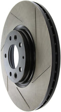 Load image into Gallery viewer, StopTech Power Slot 06-07 Mazdaspeed 6 Slotted Left Front Rotor
