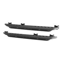 Load image into Gallery viewer, Westin/Snyper 07-17 Jeep Wrangler Unlimited Triple Tube Rock Rail Steps - Textured Black
