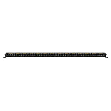 Load image into Gallery viewer, Go Rhino Xplor Blackout Combo Series Sgl Row LED Light Bar w/Amber (Side/Track Mount) 39.5in. - Blk
