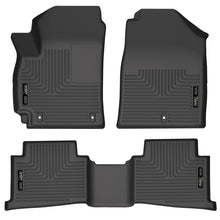 Load image into Gallery viewer, Husky Liners 20-22 Lincoln Corsair WeatherBeater Front &amp; 2nd Seat Floor Liners - Black
