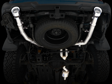 Load image into Gallery viewer, AWE Tuning 09-18 RAM 1500 5.7L (w/Cutouts) 0FG Dual Rear Exit Cat-Back Exhaust - Chrome Silver Tips
