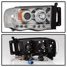 Load image into Gallery viewer, Spyder Dodge Ram 1500 02-05/Ram 2500 03-05 Projector Headlights LED Halo LED Chrm PRO-YD-DR02-HL-C
