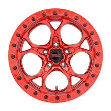 Load image into Gallery viewer, Weld Off-Road W906 17X10 Ledge Beadlock 5X127 ET-25 BS4.50 Candy Red / Red Ring 71.5
