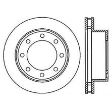 Load image into Gallery viewer, StopTech Power Slot 00-05 Ford Excursion / 01-04 F250 4WD Front Right Slotted Rotor
