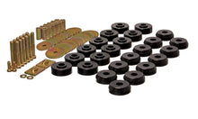 Load image into Gallery viewer, Energy Suspension Chevy 59-64 Belair/Biscayne/Caprice/Impala /59-63 El Camino Black Body Mount Set

