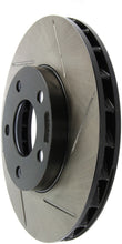 Load image into Gallery viewer, StopTech Power Slot 94-02 Mustang (Excl Cobra) / 03-04 Mustang Base/GT Front Left Slotted Rotor
