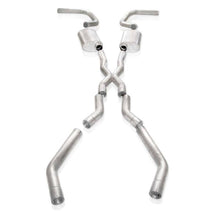 Load image into Gallery viewer, Stainless Works Chevy Camaro 1967-69 Exhaust 3in Stainless with X-Pipe
