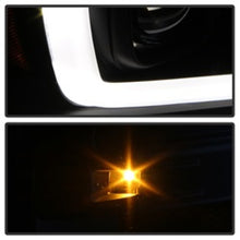 Load image into Gallery viewer, Spyder 04-08 Ford F-150 Projector Headlights - Light Bar DRL - Black PRO-YD-FF15004V2-LB-BK

