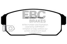 Load image into Gallery viewer, EBC 03-12 Mazda RX8 1.3 Rotary (Standard Suspension) Bluestuff Rear Brake Pads
