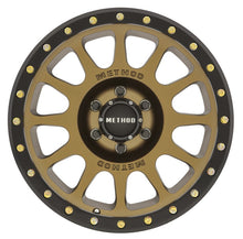 Load image into Gallery viewer, Method MR305 NV 18x9 0mm Offset 6x135 94mm CB Method Bronze/Black Street Loc Wheel
