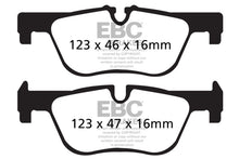 Load image into Gallery viewer, EBC 14+ BMW 228 Coupe 2.0 Turbo ATE calipers Greenstuff Rear Brake Pads

