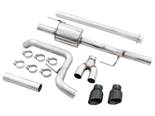 Load image into Gallery viewer, AWE 0FG 21+ Ford F150 Dual Side Exit Cat-Back Exhaust - 4.5in Diamond Black Tips
